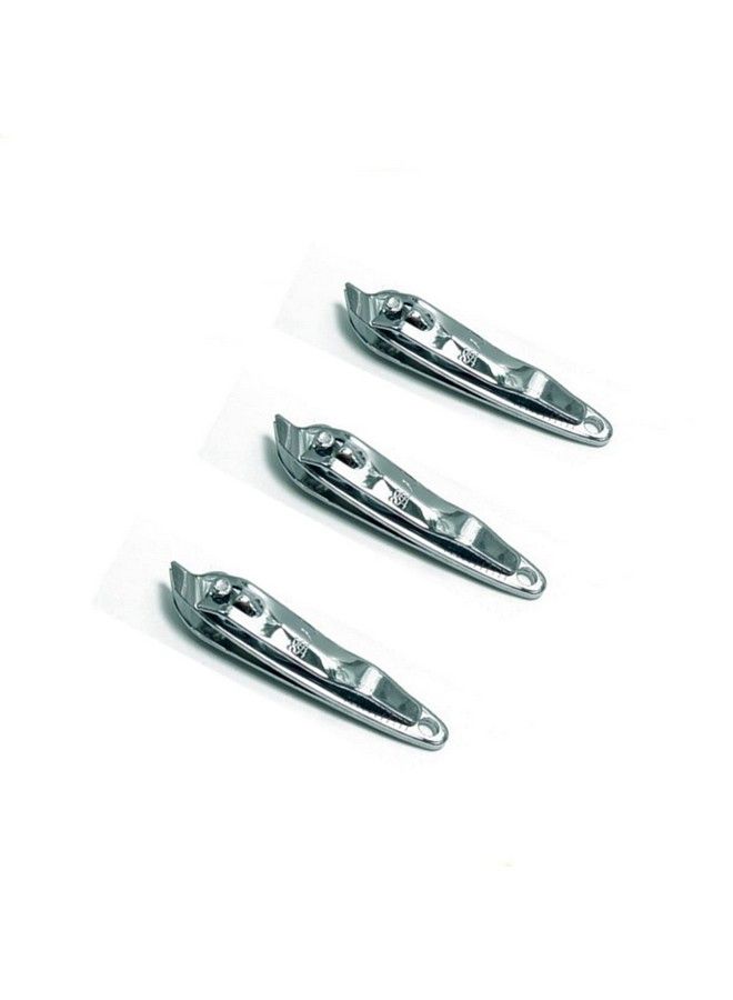 AISIBO Metal Slanted Edge Nail Cutting Clippers 3Pcs Slanted Edge Nail Clippers Slanted Edge Nail Cutter Pedicure Manicure Tool - Image 2