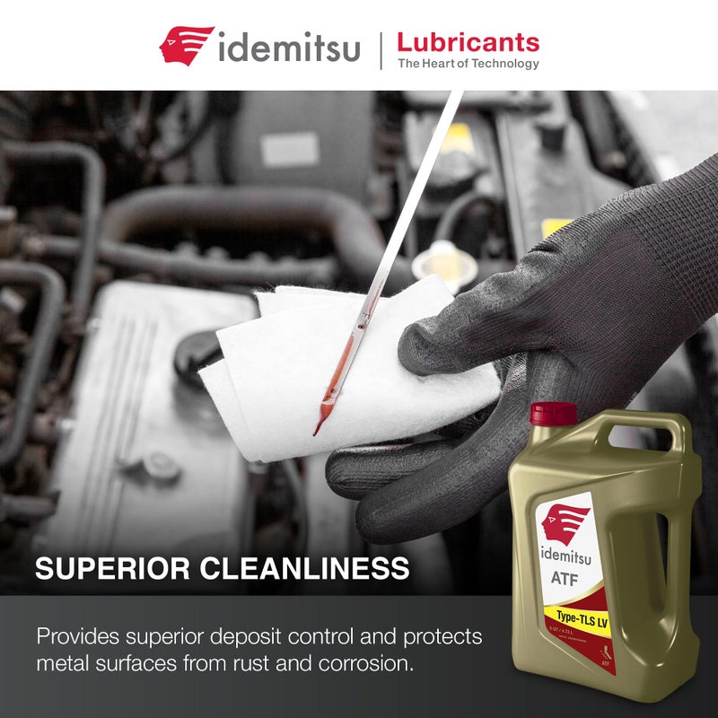 Idemitsu سائل نقل الحركة الأوتوماتيكي إيديميتسو ATF نوع TLS-LV (WS) لتويوتا، لكزس، سايون - 5QT - Image 4
