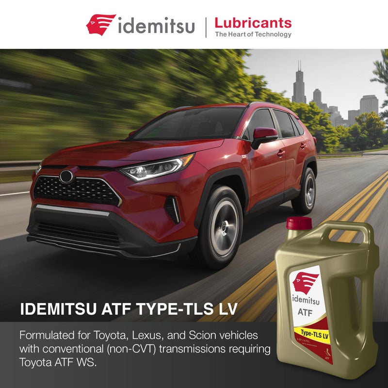 Idemitsu سائل نقل الحركة الأوتوماتيكي إيديميتسو ATF نوع TLS-LV (WS) لتويوتا، لكزس، سايون - 5QT - Image 2