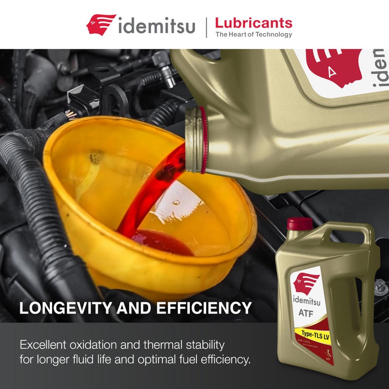 Idemitsu سائل نقل الحركة الأوتوماتيكي إيديميتسو ATF نوع TLS-LV (WS) لتويوتا، لكزس، سايون - 5QT - Image 5