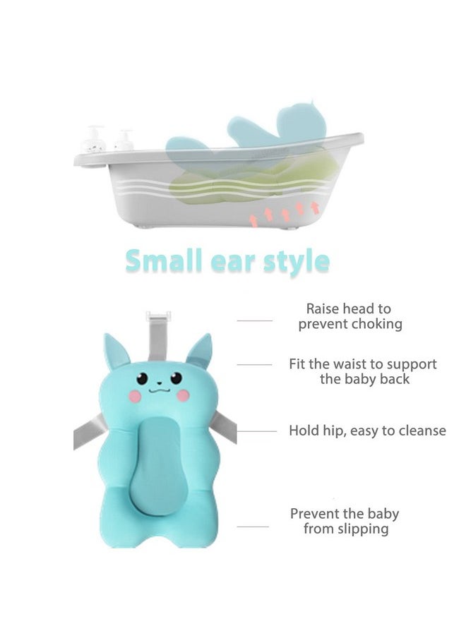 YOSOO Baby Bath Tub Pad, Adjust Strap Soft Floating Tub Pillow Sink Bath Cushion, Give Baby Extra Support and Comfort While Bathing (2)  - Image 3