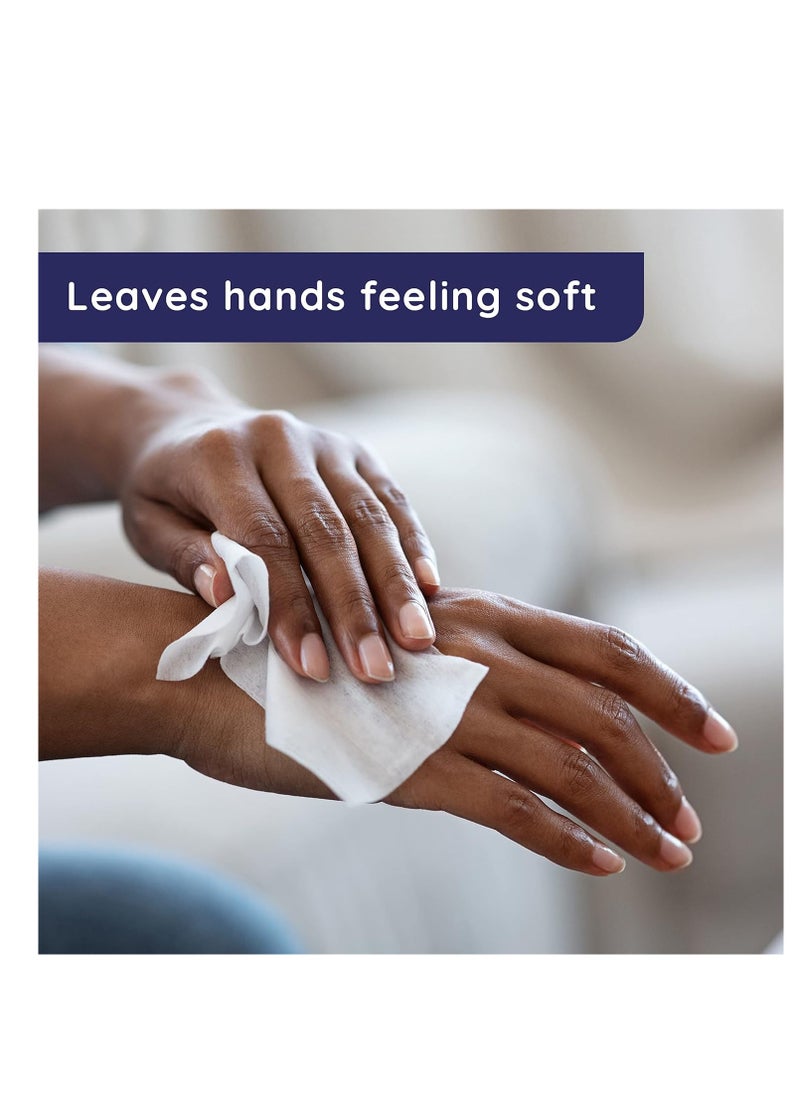 Wet Ones - Wet Ones Hand and Face Wipes Singles, Unscented Wipes for Sensitive Skin | Individual Wipes, Hand Wipes Individually Wrapped | 24 ct. (6 pack) - Image 1