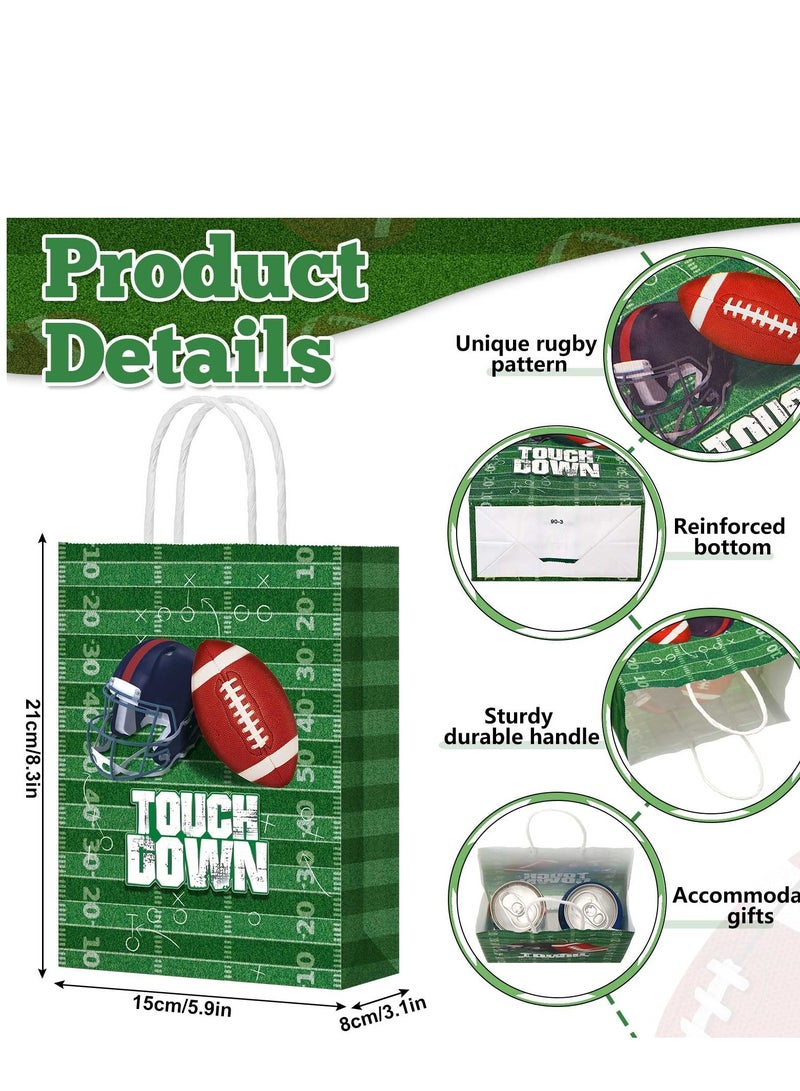 Excefore 36 Pack Football Goodie Gift Bag, Candy Goodies Favor Bags, Suitable for Kids Boy Girl Birthday Party Supplies - Image 2
