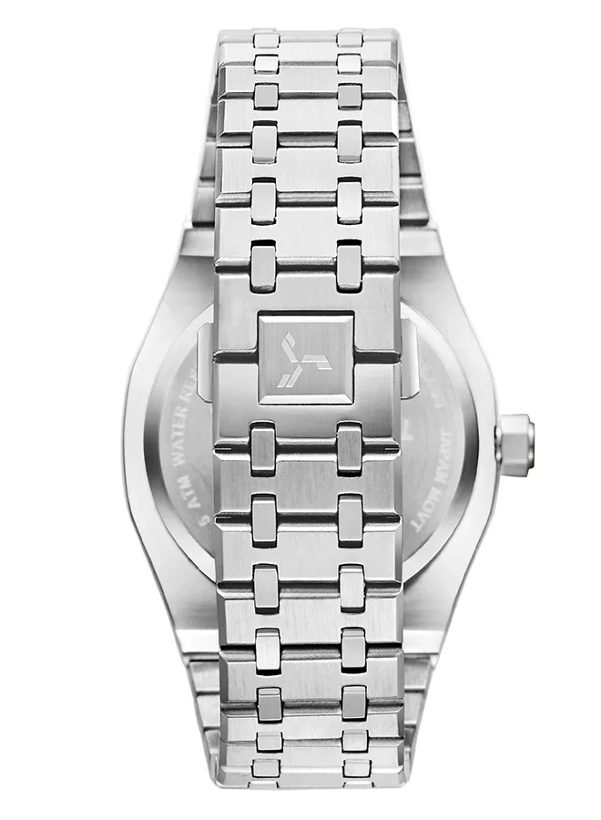 TORNADO Men's Stainless Steel Multi Function Watch T23104-SBSX - 41x51 mm