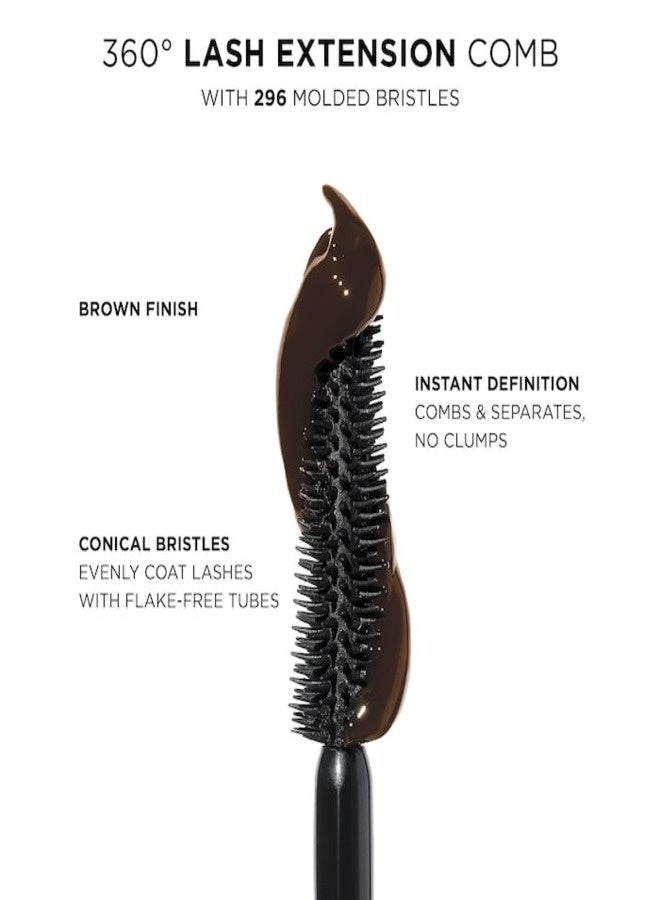 Tarte Cosmetics tarte tartelette™ Lengthening & Tubing Mascara – Brown, 8 mL | Smudge-Proof Tubing Formula, Extreme Length & Definition, Lightweight Long-Wear - Image 5