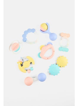 Preschool Fun 8 Pieces New Ring Bell Rattles  - Image 3