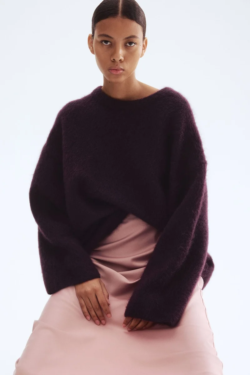 H&M Oversized mohair-blend jumper