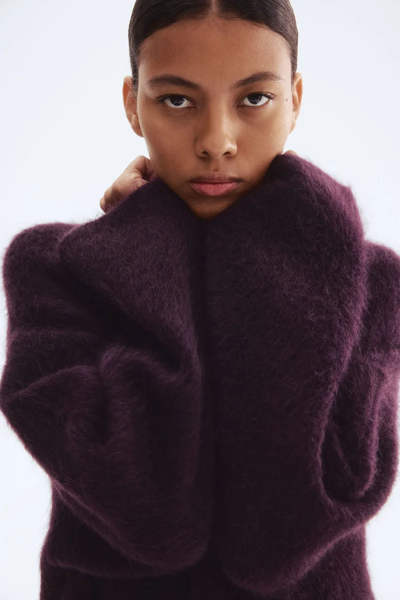 H&M Oversized mohair-blend jumper