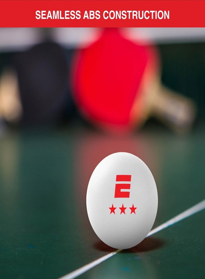 ESPN 3 Star Ping Pong Balls (Set of 6) - Table Tennis Balls Ideal for Family Games and Game Night - Image 2