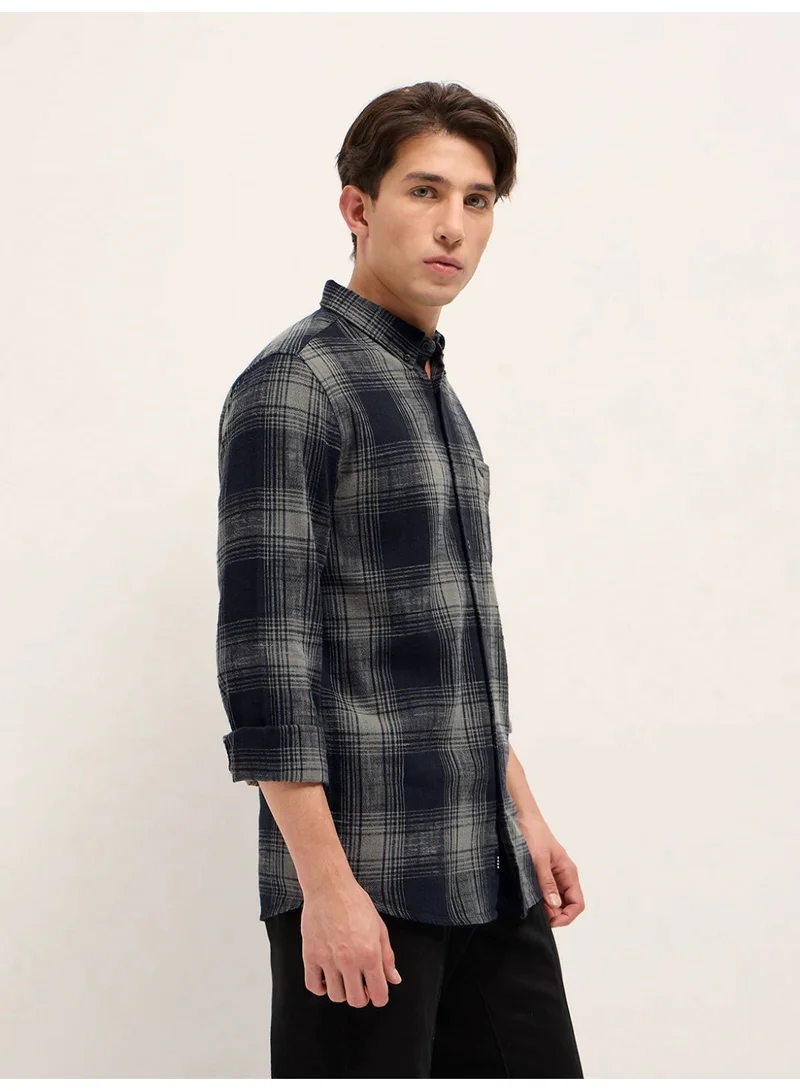 The Bear House  Men’s Long Sleeve Shirt – Classic, Comfortable and Stylish Essential for Work, Travel or Casual Outings for Men | Best Price UAE