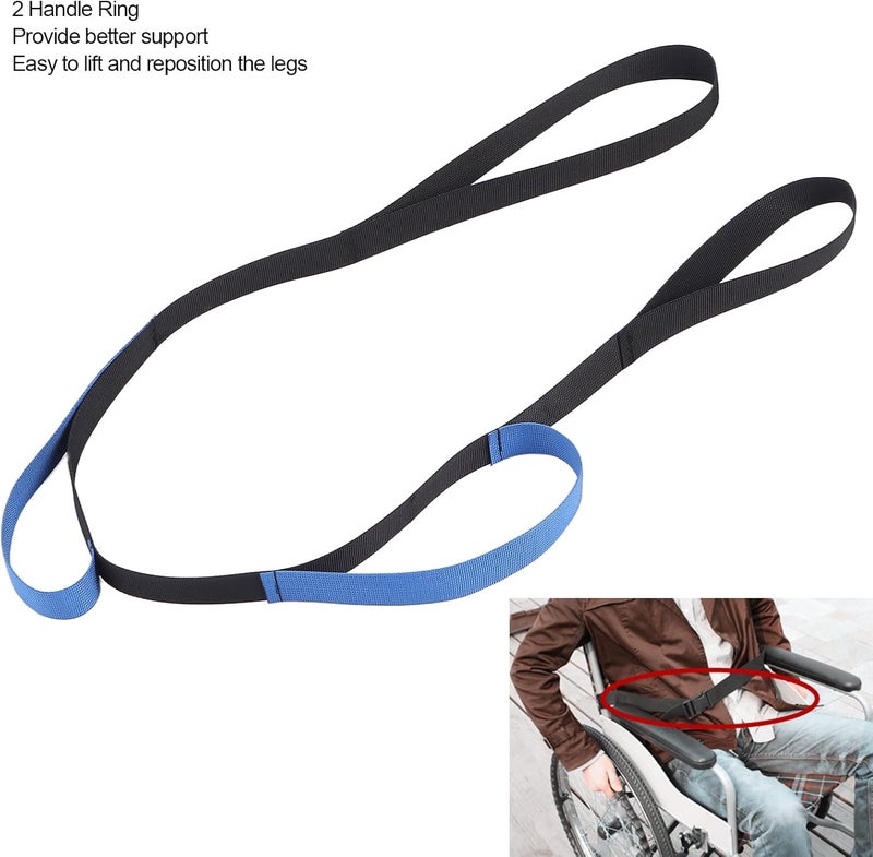 klarako Leg Lifter Strap for Disabled Elderly, Easy Lift and Reposition, Nylon Webbing, Surgery Recovery, Mobility Aid - Image 2