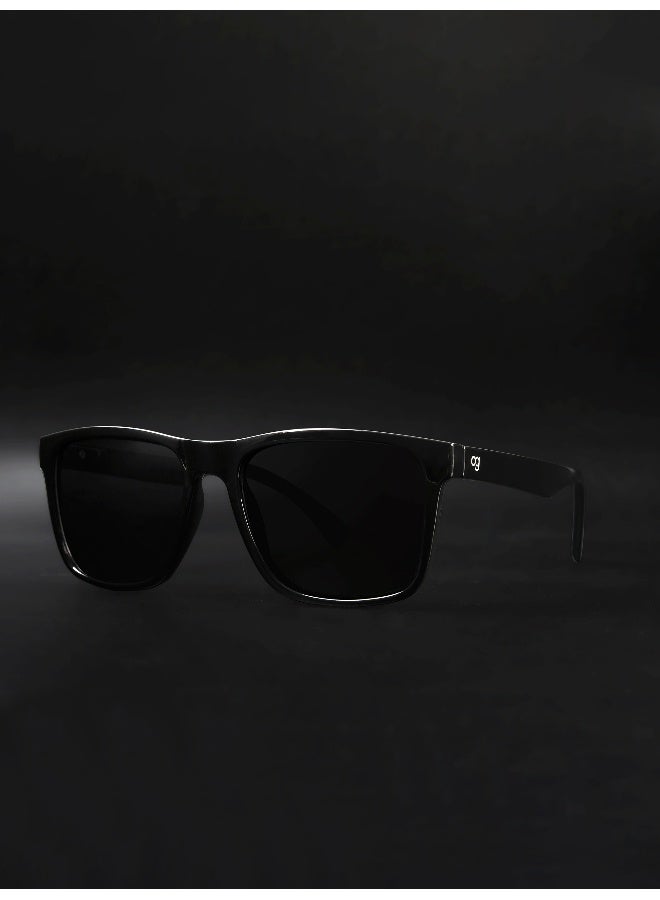 ووجلز نظارة شمسية مربعة مستقطبة سوداء - Image 5