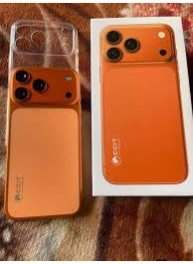 CCIT X17 Pro Max 5G Smartphone with 8GB RAM, 256GB Storage, Android 15- Cosmic Orange - Image 2