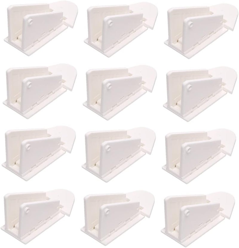 Tehaux 12 Pack Child Safety Cabinet Locks For Sliding Doors Easy To Install - Image 2