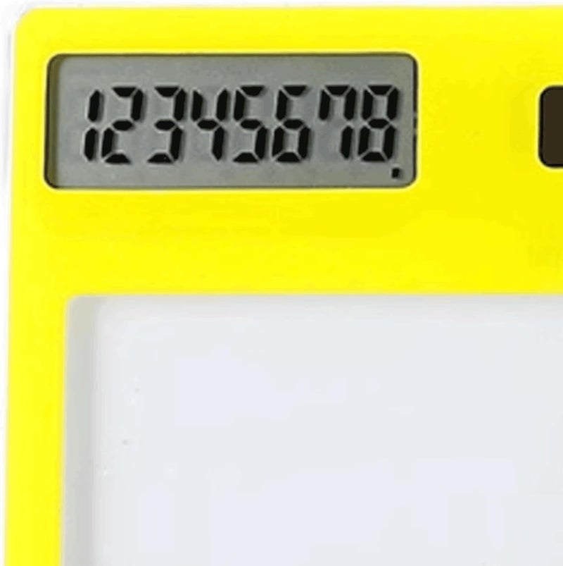 Portable Small Calculator Transparent Calculator Solar Calculator Student Creative Calculator Cute Calculator Sensitive - Image 4