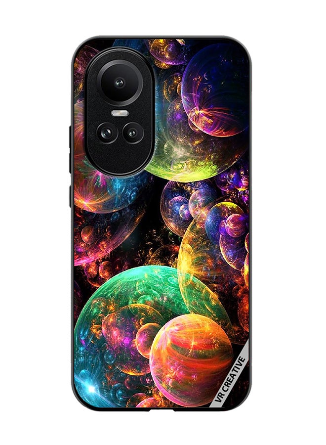 VR CREATIVE Protective Case Cover For Oppo Reno 10 Pro Galaxy Design Multicolour - Image 1