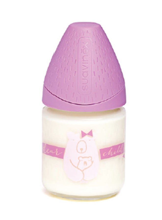 Glass Feeding Bottle T1 Silicone 120ML