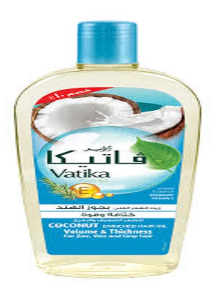 VATIKA HAIR OIL COCONUT 180ML
