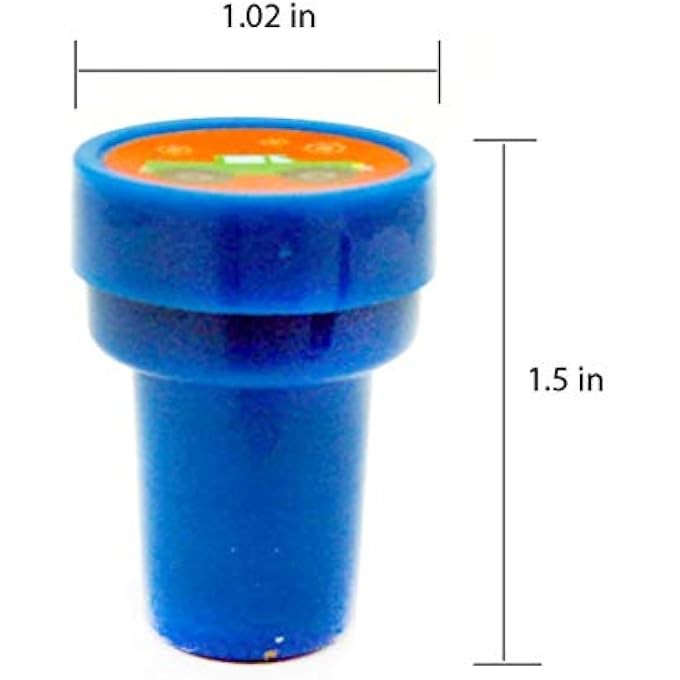 TINYMILLS 24 Pcs Transportation Vehicles & Construction Stampers for Kids - Image 3