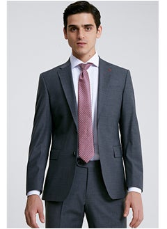 D'S DAMAT Grey Classic Suit 41% Wool  - Image 1