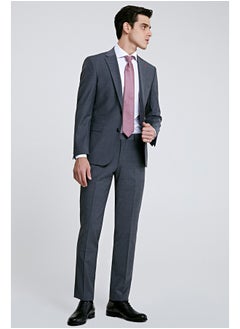 D'S DAMAT Grey Classic Suit 41% Wool  - Image 2