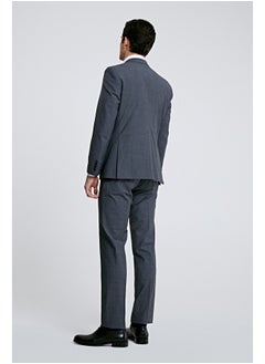 D'S DAMAT Grey Classic Suit 41% Wool  - Image 4