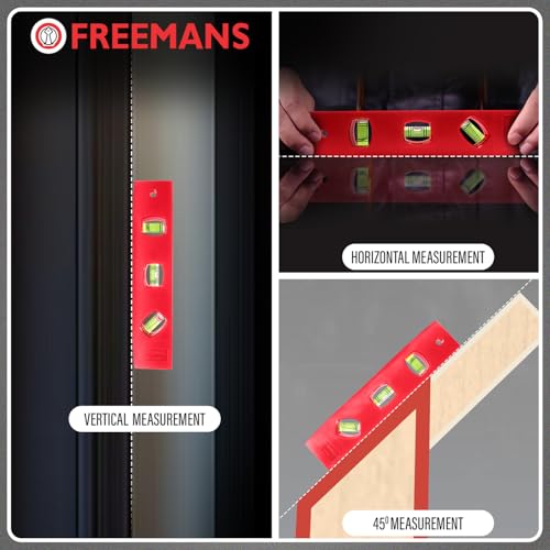 FREEMANS LT200 Torpedo Spirit Level 200 mm - Image 3