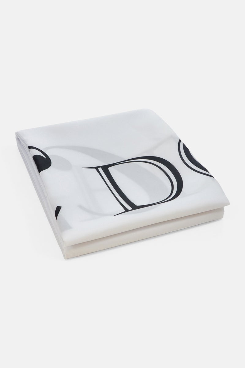 allure Get Chic Done Shower Curtain, White - Image 2