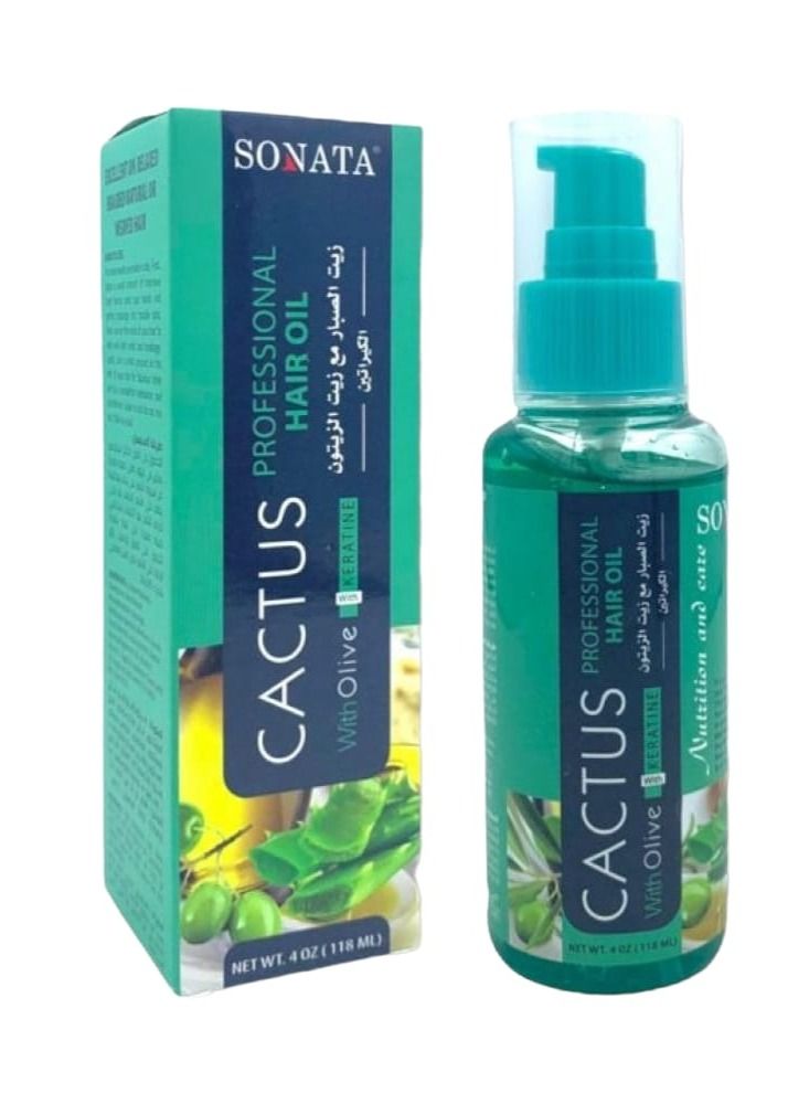Sonata Aloe Vera and Olive and Keratin Hair Treatment Oil 118ml - Image 1