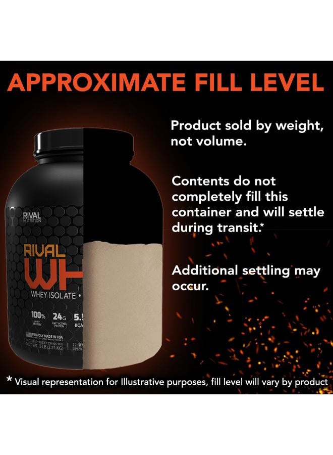 RIVAL NUTRITION وي بروتين - شوكولاتة غنية 5 أرطال - Image 5