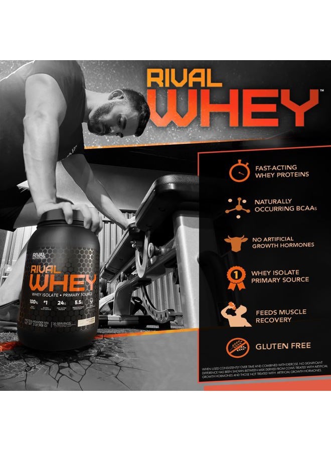 RIVAL NUTRITION وي بروتين - شوكولاتة غنية 5 أرطال - Image 2