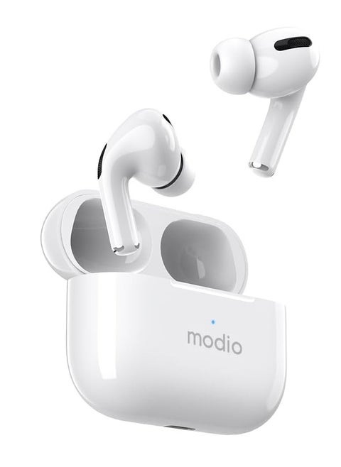 ME8 True Wireless Stereo Earbuds with Bluetooth 5.3 – Touch Control In-Ear Headset with HD Sound, Built-In Mic, Noise Isolation & Long Battery Life – Compact Charging Case Included – Compatible with Android, iOS & Tablets – Free Protective Carry Case