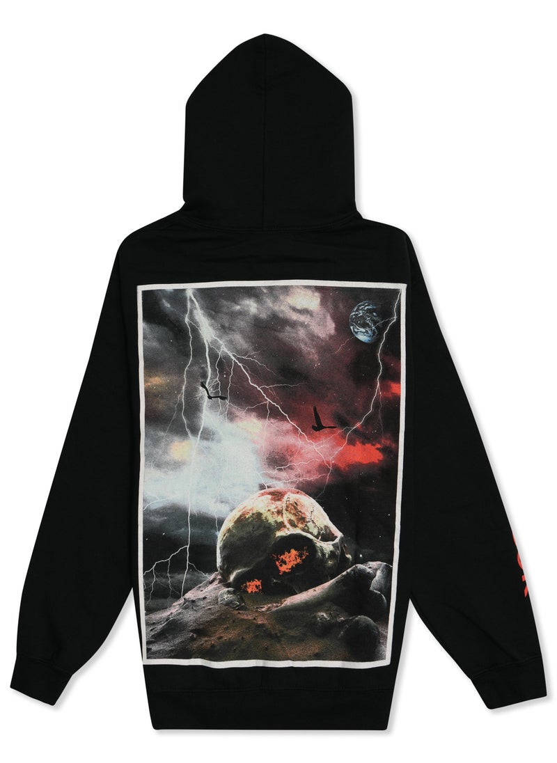 Travis Scott - Bird'S Eye View Fear The Flock Hoodie Black - Image 1