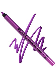 LAMEL Lamel OhMy Color Gel Eyeliner Pencil - Long Lasting, Waterproof Eyeliner - Vibrant Colored Eyeliner, Highly-Pigmented - Purple eyeliner  - Image 1