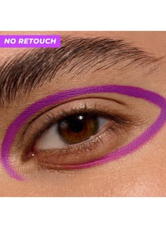 LAMEL Lamel OhMy Color Gel Eyeliner Pencil - Long Lasting, Waterproof Eyeliner - Vibrant Colored Eyeliner, Highly-Pigmented - Purple eyeliner  - Image 3