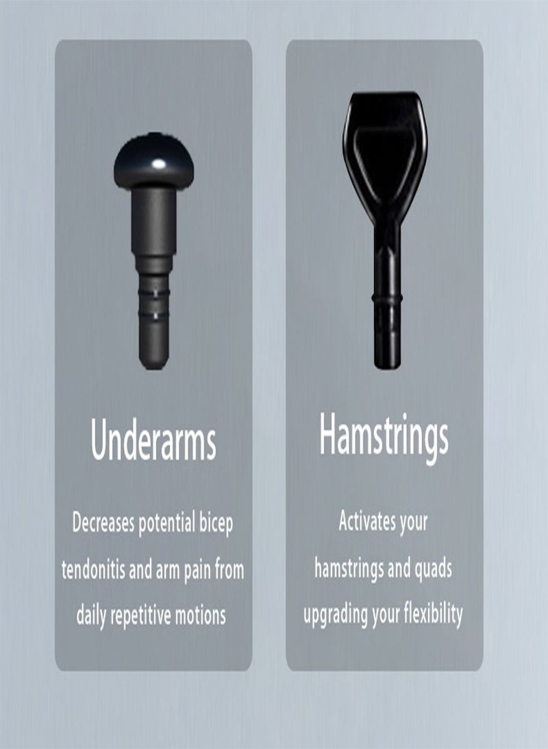 AROAQ Electric Massage Gun 32 Speed Levels Slimming Body Neck Back Foot Leg Shoulder Massager Muscle Fascia Gun Percussion Massagers - Image 5