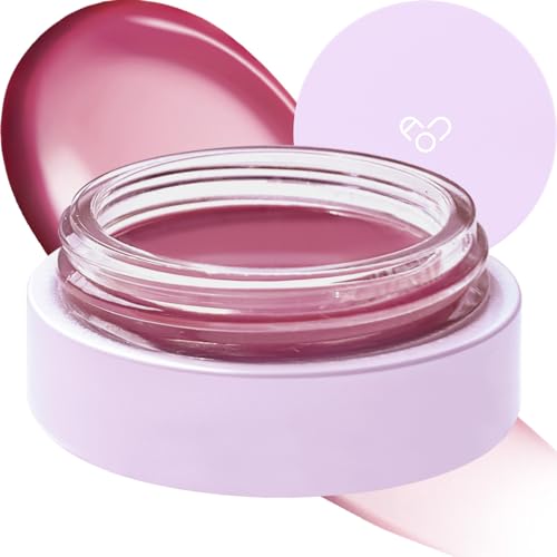 AOU GLOWY TINT BALM Tinted Lip Balm with Natural Gloss Instant Hydration for Chapped Lips 0.12Oz (03 Mulberry Balm) - Image 1