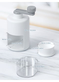 Vihoom Ice Shaver Machine Portable Ice Crusher with Three Free Ice Cube Trays for Home Outdoors Use  - Image 5