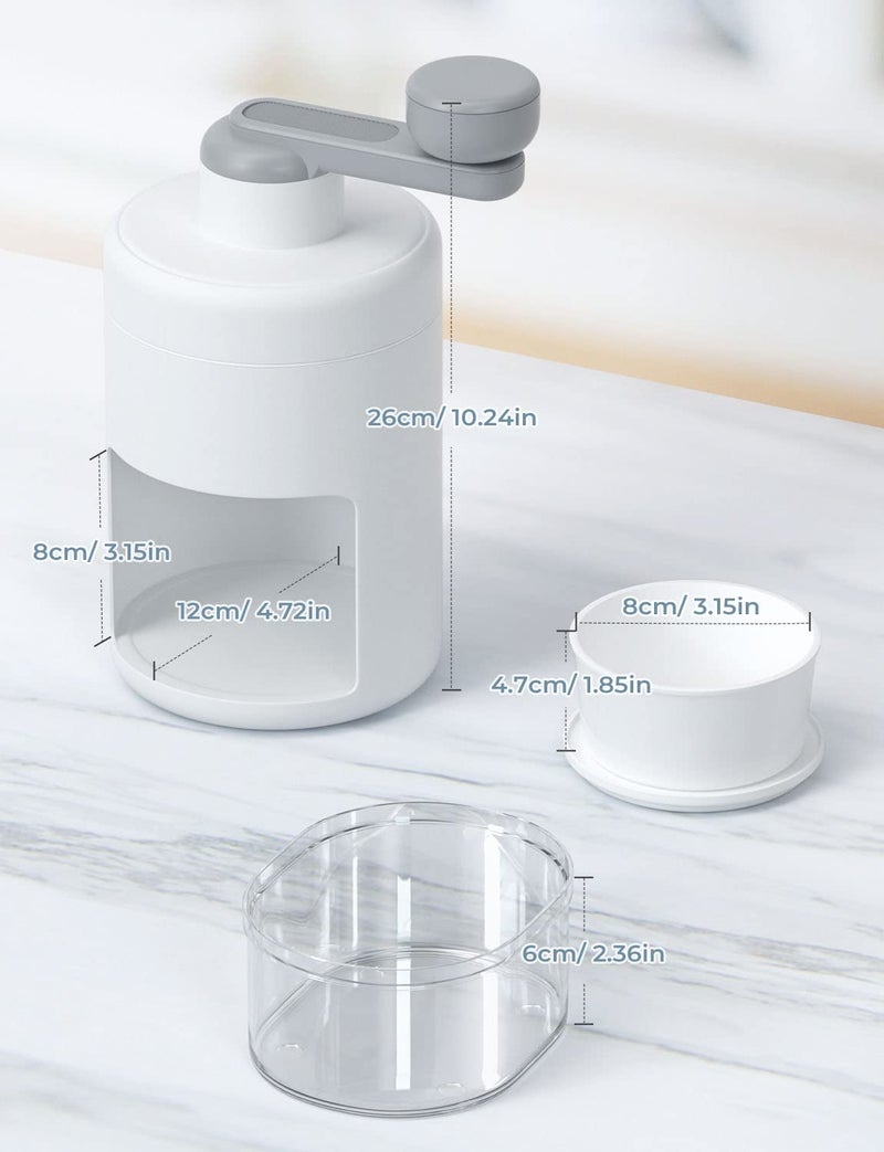 Vihoom Ice Shaver Machine Portable Ice Crusher with Three Free Ice Cube Trays for Home Outdoors Use  - Image 5