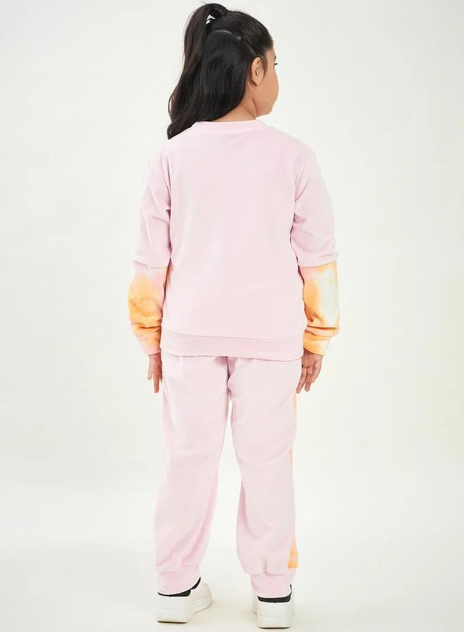 Stylo Bug Graphic Print Sweatshirt With Track Pants by Styli