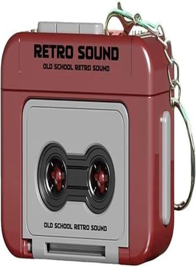 KPS Retro Sound Mini Voice Recorder Keychain | Portable Audio Recording Design Key Holder For Bag/Car/Bike | Fun Retro Keyring For Kids & Adults (Pack of 1,Multicolor) - Image 2
