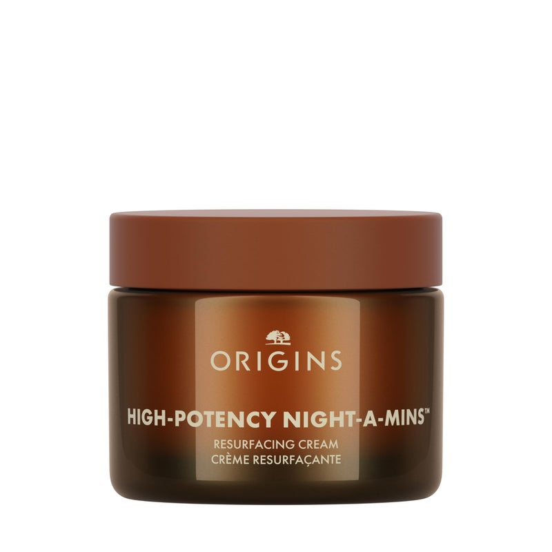 Origins High-Potency Night-A-Mins Resurfacing Face Moisturizer with Jojoba and Squalane | Night Cream, 1.7 Fl Oz - Image 1