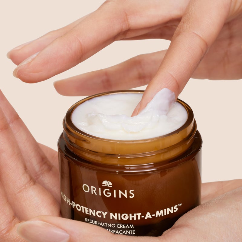 Origins High-Potency Night-A-Mins Resurfacing Face Moisturizer with Jojoba and Squalane | Night Cream, 1.7 Fl Oz - Image 3