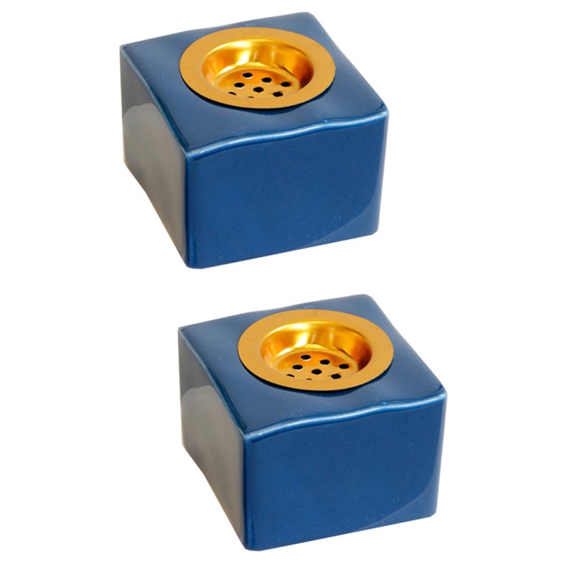 2pcs Incense Cone Holder Ceramic Incense Stick Burner Tearoom Censer Room Censer - Image 1