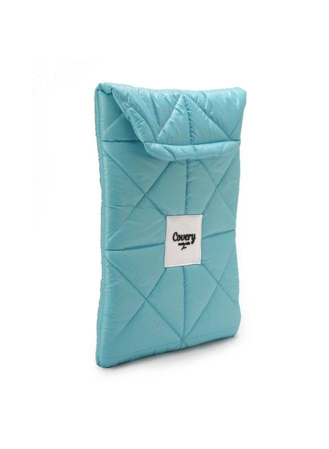 أكمام لابتوب منفوخة، أزرق فاتح، مقاس ١٣ بوصة - Image 2