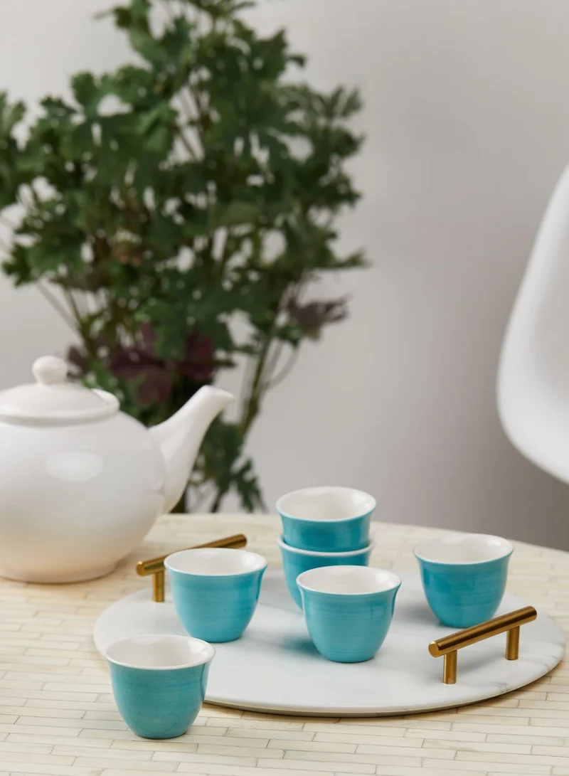 Noire Edit Set Of 6 Tea Cups