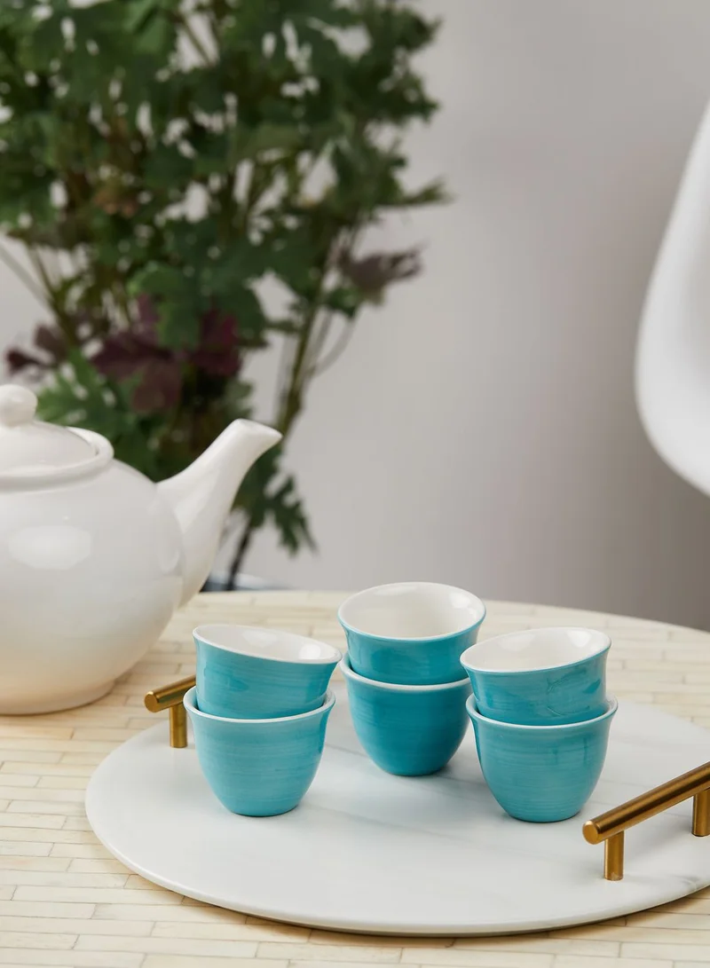 Noire Edit Set Of 6 Tea Cups