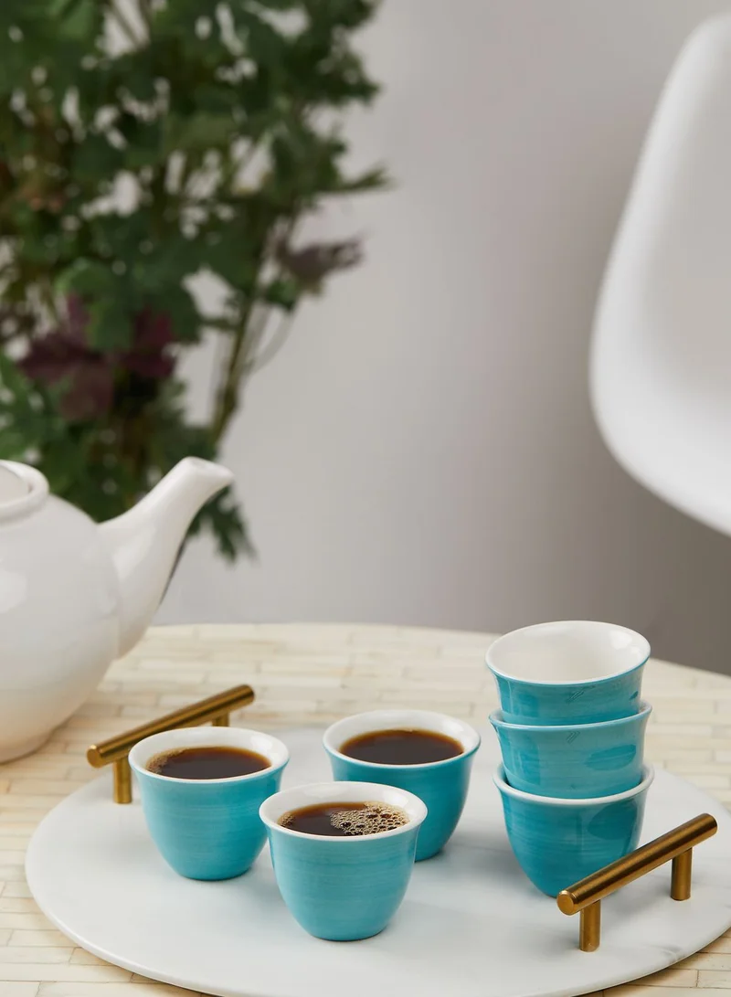 Noire Edit Set Of 6 Tea Cups