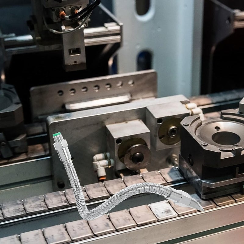 أنبوب خرطوم مياه زيت ��لمبرد - خرطوم مجرى هواء مرن لآلة CNC - أنبوب فوهة منقار البط الفولاذي المقاوم للصدأ لأنبوب نظام رش تزييت ضباب المبرد - Image 4