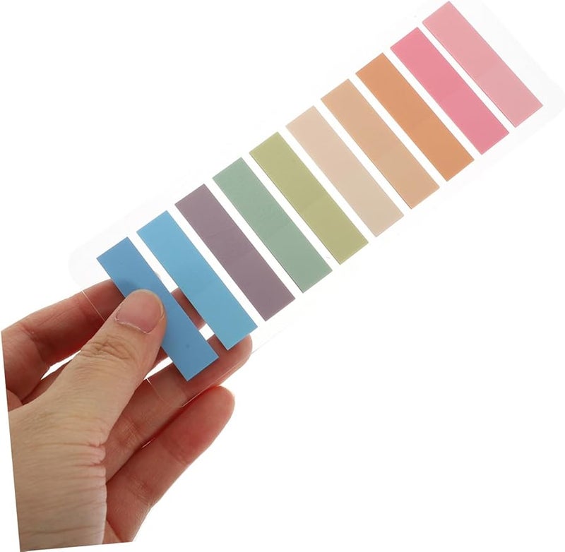 Self Adhesive Page Markers 1200pcs Colorful Sticky Index Tabs for Note Taking Book Flags School Office Home Use - Image 4